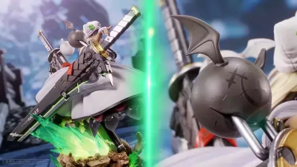 「『ギルティギア』よりラムレザル、ソル、梅喧が1/4スケールスタチュー化！ギア細胞が活性化した姿や2本の特大剣も力強く再現」の画像