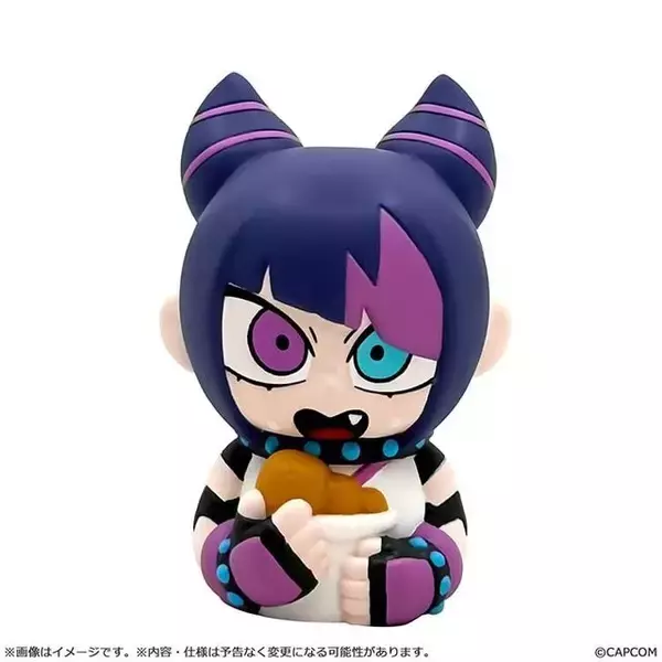 「『スト6』ジュリちゃんたちの指人形が可愛い！大好物を頬張る姿を観虐氏がデザイン」の画像