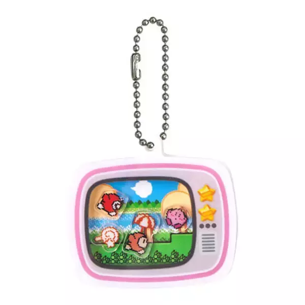 ドットデザインがかわいい！『星のカービィ』のキャラがシャカシャカ動くアクリルチャーム全5種が、ガシャポンにて再販