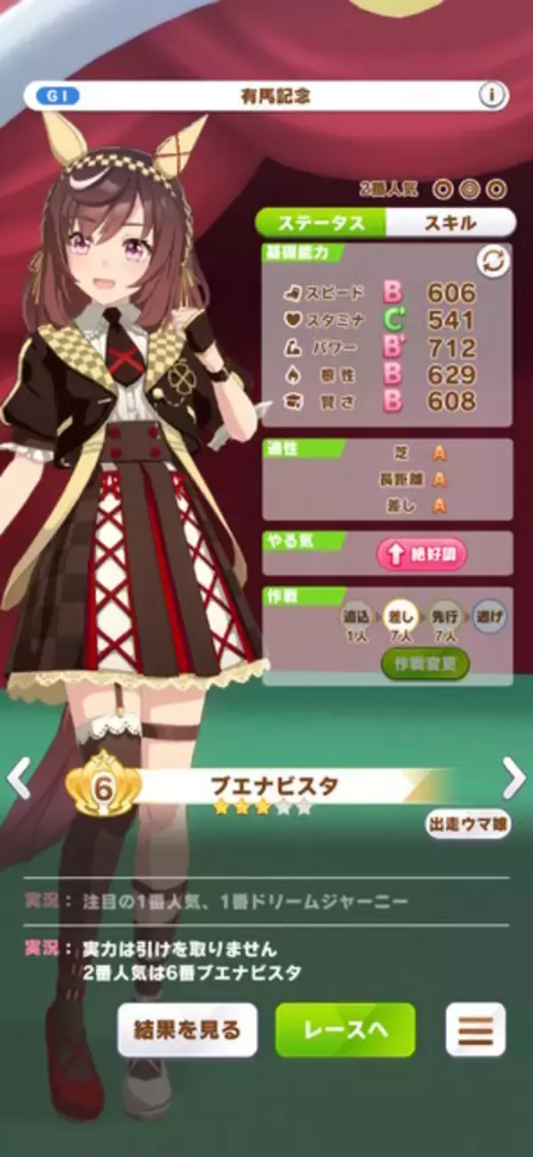 「『ウマ娘』新たに「ブエナビスタ」が育成ウマ娘化！勝負服にはスペシャルウィーク、シーザリオの衣装と共通点も」の画像