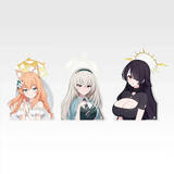 「『ブルアカ』新作一番くじは、“見つめあえる”…！トリニティ総合学園生徒の新規描き起こしイラストに心奪われそう」の画像11