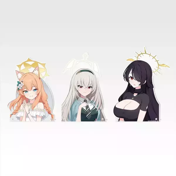 「『ブルアカ』新作一番くじは、“見つめあえる”…！トリニティ総合学園生徒の新規描き起こしイラストに心奪われそう」の画像