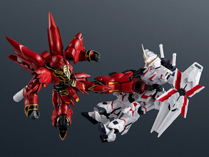「シナンジュ」がGUNDAM UNIVERSEに新登場！一緒に飾りたい「ユニコーンガンダム」もあわせて再販