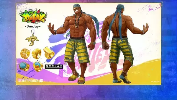 「衝撃の水着エレナ！『スト6』ディージェイたち2人に「Outfit 4」コスチュームが追加決定」の画像