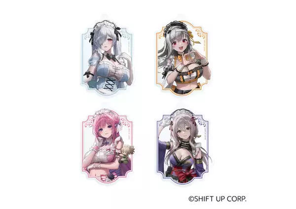 「ドロシーら4名の衣装が可愛い！『勝利の女神：NIKKE』コラボカフェが4都市で開催ーメニューやグッズが盛り沢山」の画像