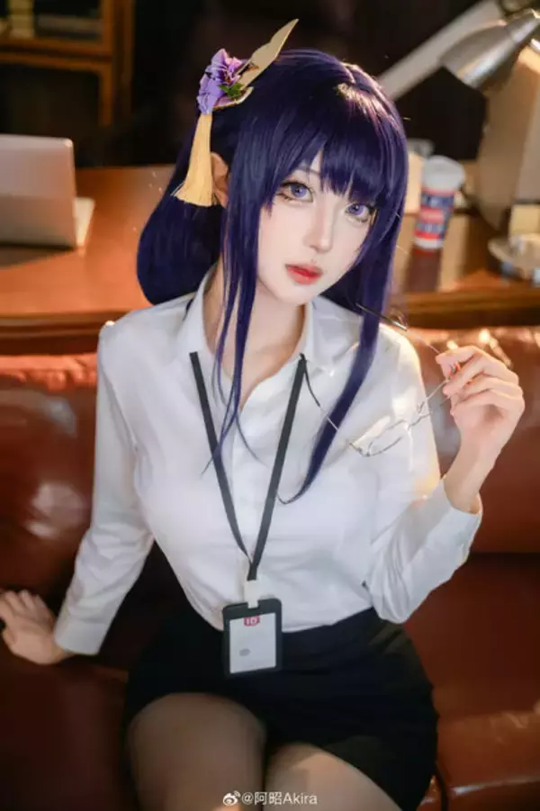 「【コスプレ】『原神』人気キャラの「雷電将軍」誕生日記念！OLからメイド服まで艶っぽく凛々しい姿に見惚れてしまう【写真33枚】」の画像