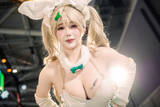 「【コスプレ】イノセント・バニーの二次元ボディを再現！『ブラウンダスト2』キュートで妖艶な韓国美女レイヤー【台北ゲームショウ2026】」の画像1