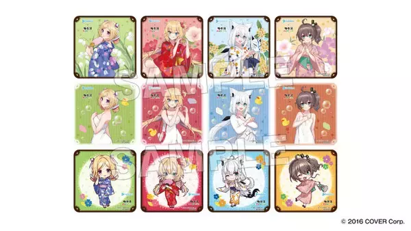 「ホロライブ1期生のフロ上がり姿にドキッ！限定グッズ満載の「極楽湯」コラボは4月23日まで」の画像