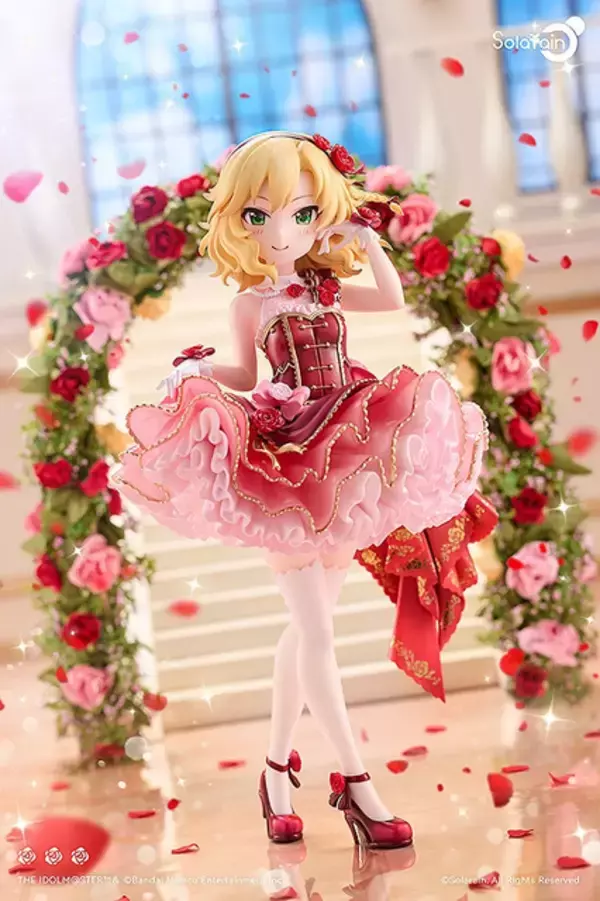 「『デレステ』ローズフルール「櫻井桃華」フィギュアが予約開始！ゴージャスでいい香りがしそうな佇まい」の画像