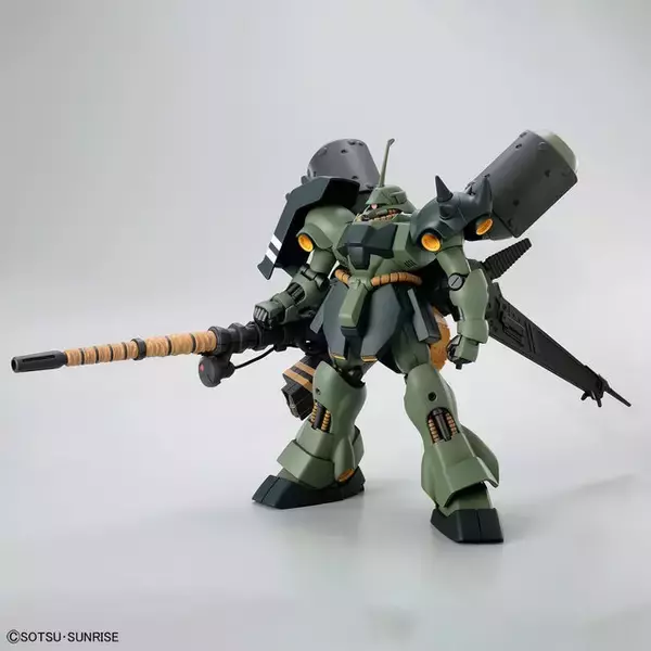 「逆襲のシャアより「ギラ・ドーガ(重武装仕様)」がHGガンプラ化！ランゲ・ブルーノ砲は砲身の折りたたみや、背部へ装備可能」の画像