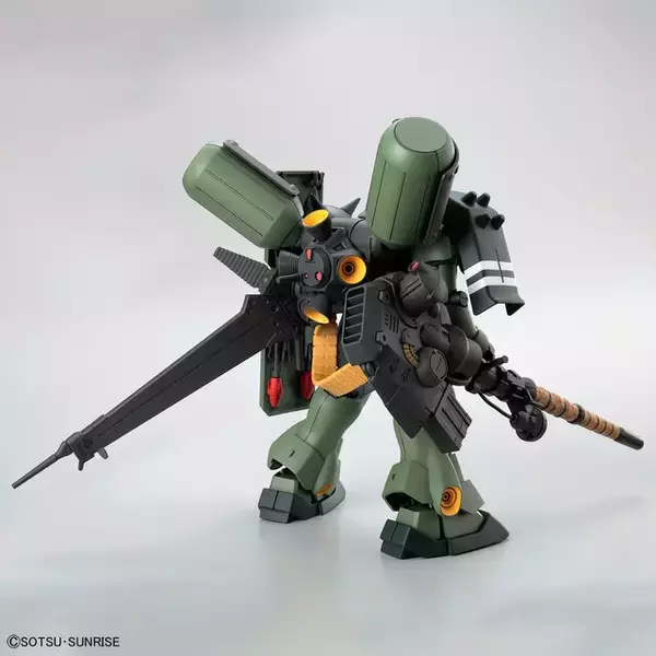 「逆襲のシャアより「ギラ・ドーガ(重武装仕様)」がHGガンプラ化！ランゲ・ブルーノ砲は砲身の折りたたみや、背部へ装備可能」の画像