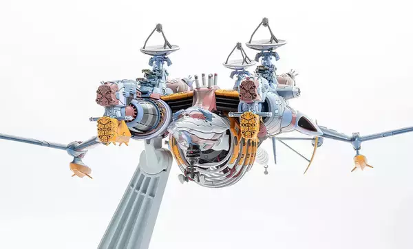 「「シン・エヴァンゲリオン劇場版」より「AAAヴンダー」が堂々プラモ化！全長約509mmもの迫力ある造形に、主砲やアンテナは可動式」の画像