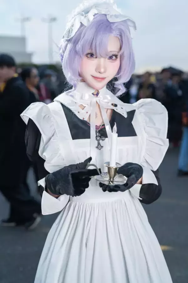 「【コスプレ】サロメ嬢の優美なクラシカルメイドに見惚れてしまいますわ！ふわっとひるがえるスカートも必見の美女レイヤー【写真10枚】」の画像