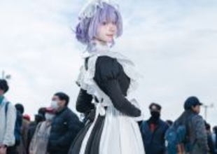 【コスプレ】サロメ嬢の優美なクラシカルメイドに見惚れてしまいますわ！ふわっとひるがえるスカートも必見の美女レイヤー【写真10枚】