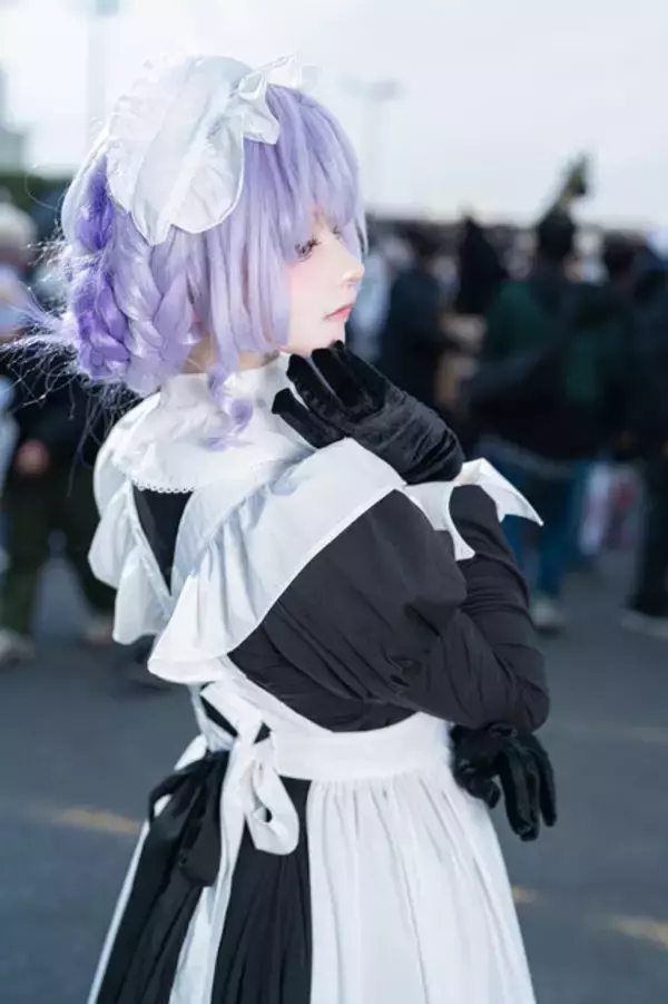 「【コスプレ】サロメ嬢の優美なクラシカルメイドに見惚れてしまいますわ！ふわっとひるがえるスカートも必見の美女レイヤー【写真10枚】」の画像