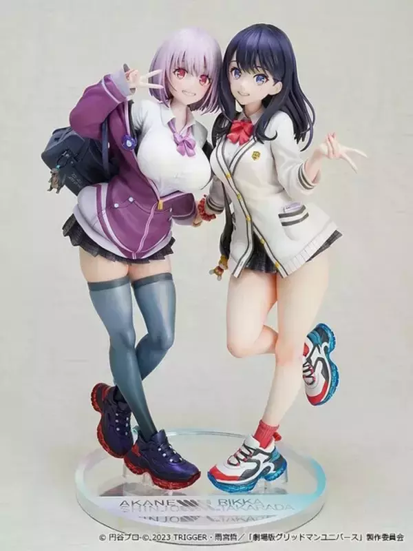 「トリダモノ氏が描く「宝多六花＆新条アカネ」？！キャラ×イラストレーターによる夢のフィギュア、彩色原型が初公開」の画像