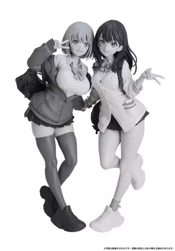 「トリダモノ氏が描く「宝多六花＆新条アカネ」？！キャラ×イラストレーターによる夢のフィギュア、彩色原型が初公開」の画像