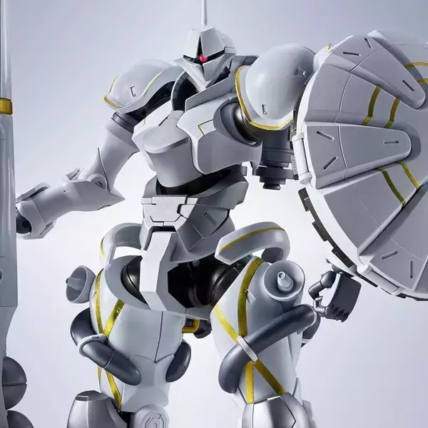 ガンダム ジークアクスより「エグザベ専用ギャン」がMETAL ROBOT魂化！目を引くデカさのハクジ装備や、シールドのハッチ展開ギミックも再現
