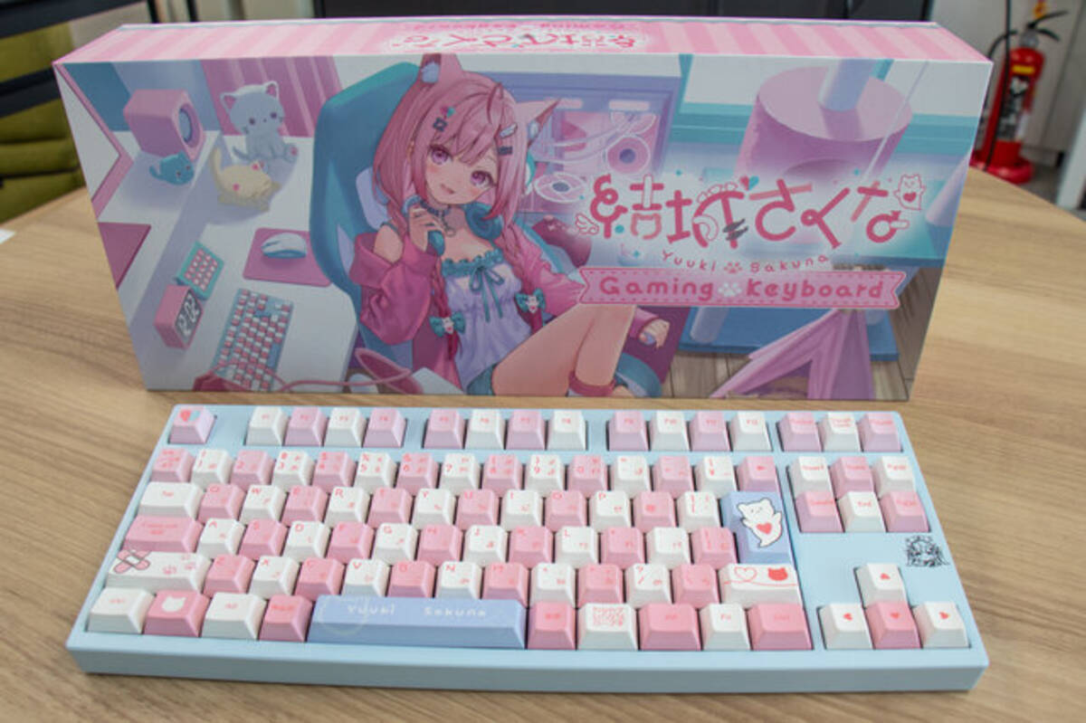 VTuber・結城さくなの推し活するならコレ！ 本人監修ゲーミング 