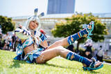 「【コスプレ】太陽に照らされたスレンダーな褐色の美ボディが躍動！『原神』ムアラニの笑顔に元気がもりもり湧いてくる【写真8枚】」の画像8