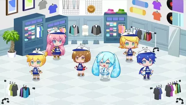 「『初音ミク ロジックペイントS+』有料追加コンテンツ「雪ミク スカイタウン」が1月13日配信―特別コスチュームや限定ルームアイテムも」の画像