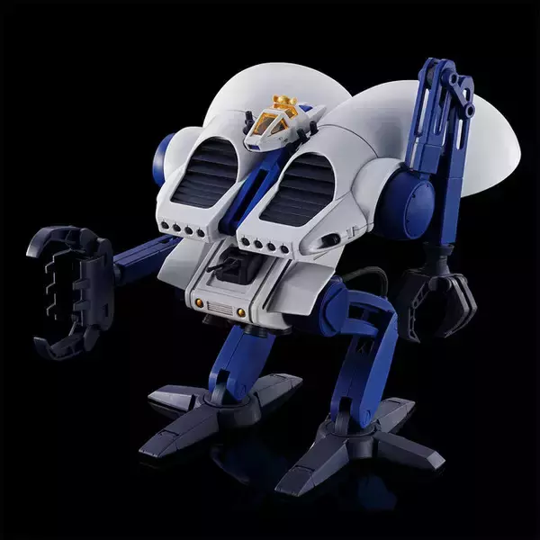 「「戦闘メカ ザブングル」より「ドラン・タイプ」がHGプラモ化！レッグ・タイプたち3機の軽ウォーカーマシンも付属」の画像