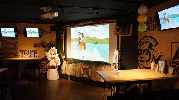 「【レポート】艦これ×一番カフェ「艦娘だらけの海の家」に潜入！「白露」や「村雨」の録り下ろしボイスも楽しめる」の画像