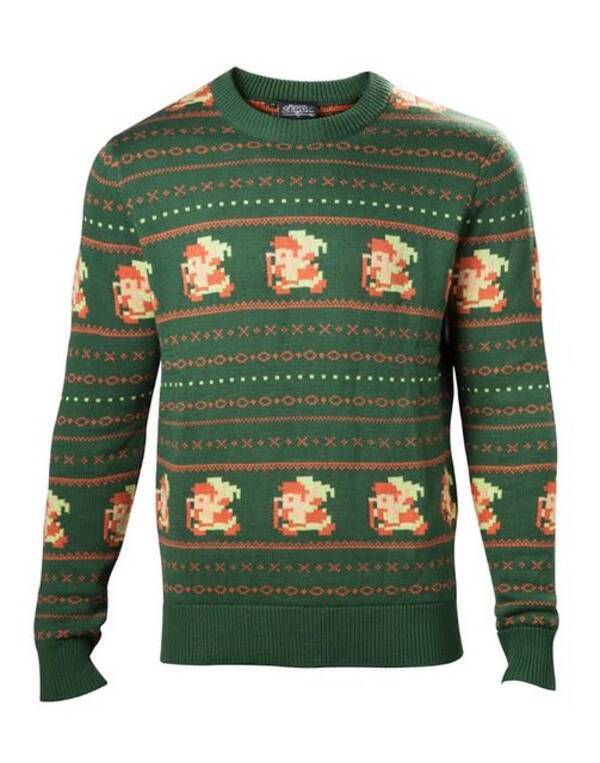 ゼルダの伝説 セーターが海外通販サイトで予約開始 温かみあるドット絵が特徴 16年9月6日 エキサイトニュース
