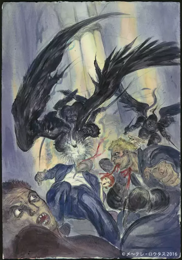 「“AIで戦う忍者のヴァンパイア”を天野喜孝が描く！？映像作品「忍者ヴァンパイア」が海外向けに展開」の画像