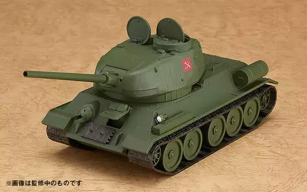 「「ガルパン」のソ連戦車が「ねんどろいど もあ」より発売―カチューシャ＆ノンナを乗せる事も！」の画像