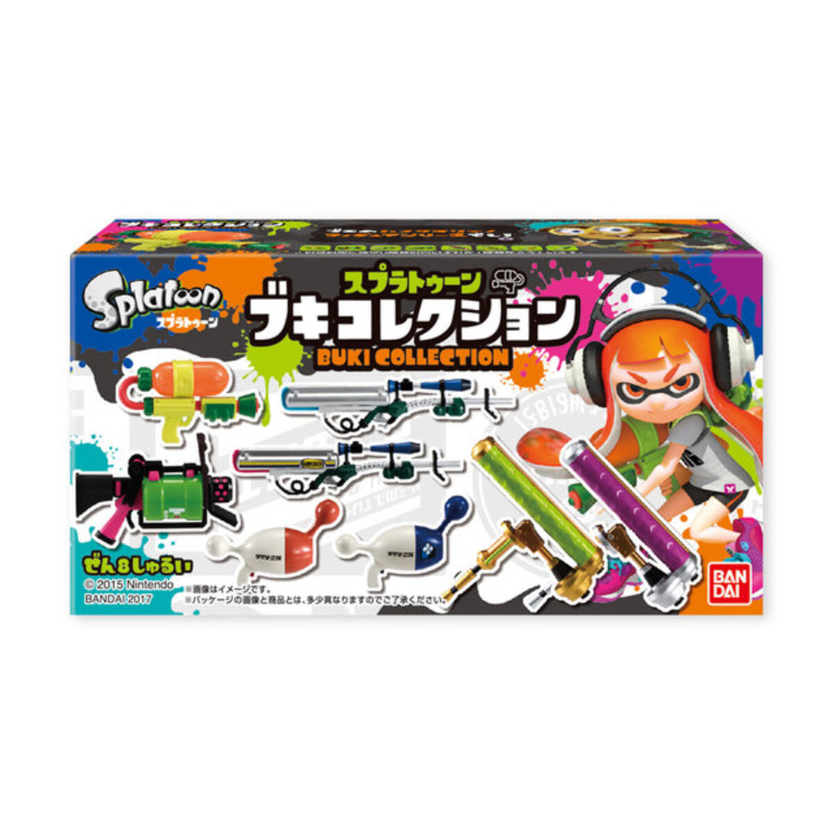 食玩「スプラトゥーン ブキコレクション」がコンビニなどで販売開始！6 