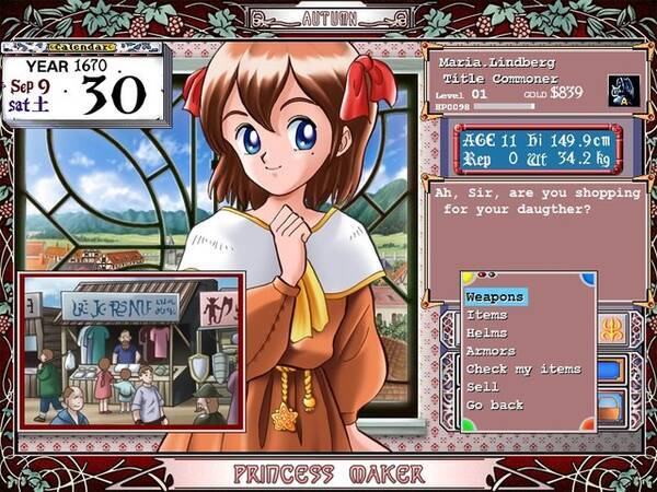 Steam版 プリンセスメーカー リファイン 発売開始 育成ゲームの元祖 日本語も収録 17年2月18日 エキサイトニュース