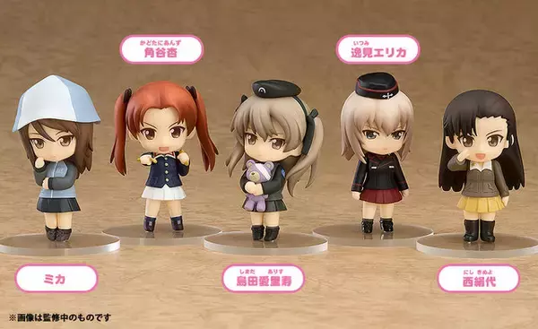 ガルパン 劇場版」キャラ＆戦車フィギュア新商品が予約開始 