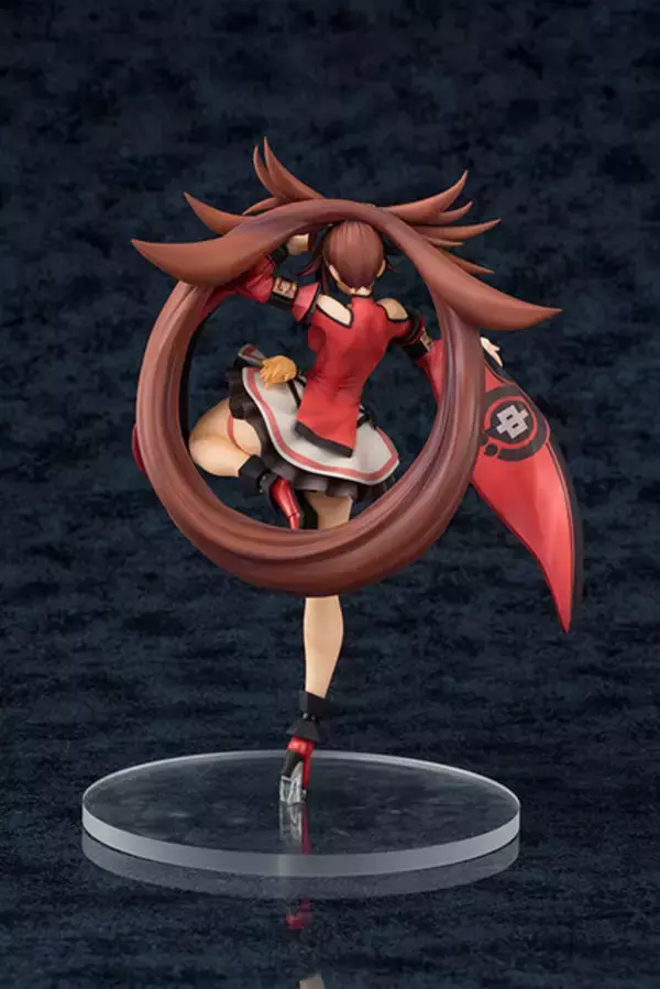 「『GUILTY GEAR Xrd -REVELATOR-』の蔵土縁紗夢が1/7フィギュアに！ 力強い脚線美を惜しげもなく披露」の画像