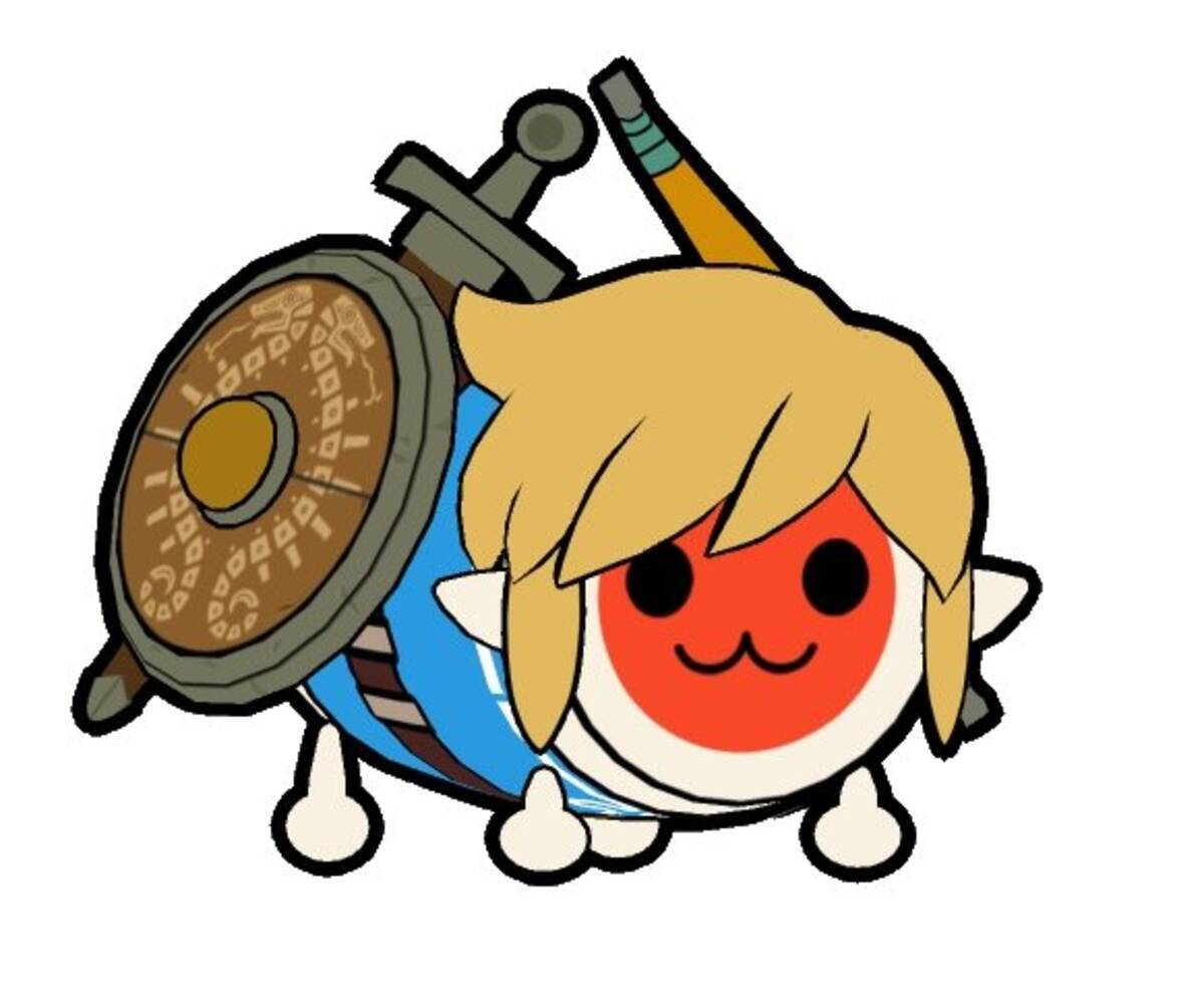 太鼓の達人 イエローver どんちゃんが リンク に アプデで ゼルダの伝説 Botw メドレーなど11曲が追加 17年4月日 エキサイトニュース