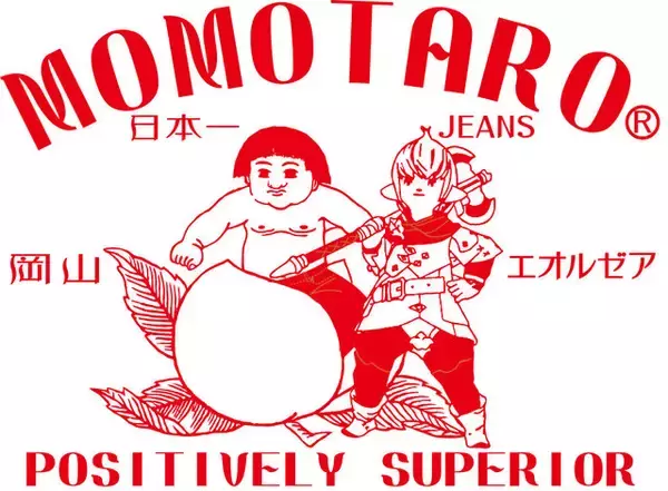 ララフェルが“ララ太郎”に！『ファイナルファンタジーXIV』×「桃太郎ジーンズ」コラボアイテム発売