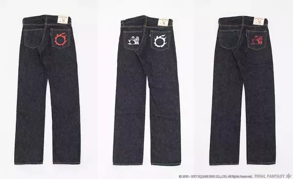 「ララフェルが“ララ太郎”に！『ファイナルファンタジーXIV』×「桃太郎ジーンズ」コラボアイテム発売」の画像