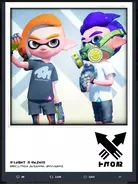 スプラトゥーン2 お馴染みのブランド クラーゲス も登場 タコデザインのボウリング用ポロシャツらしきギアも 17年6月21日 エキサイトニュース