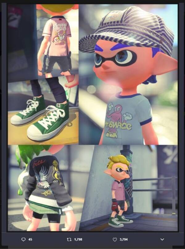 スプラトゥーン2 お馴染みのブランド クラーゲス も登場 タコデザインのボウリング用ポロシャツらしきギアも 17年6月21日 エキサイトニュース
