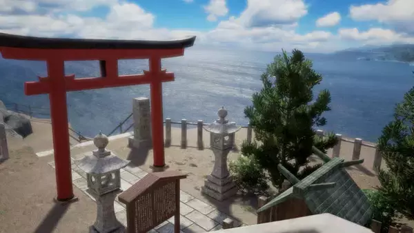 「こんな夏休みを過ごしたい！『サマーレッスン：アリソン・スノウ』金髪美女と神社にお出かけ＆国際交流なDLCを配信」の画像