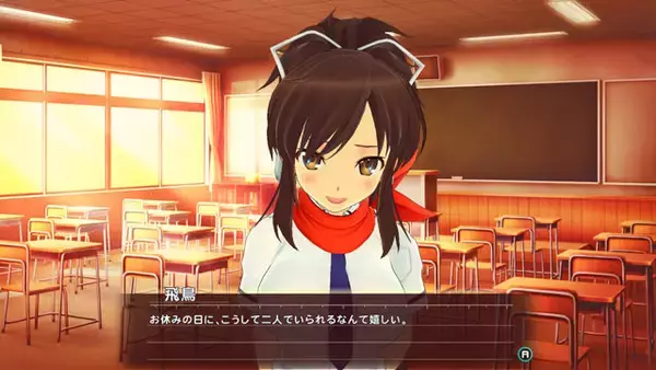 「『シノビリフレ -SENRAN KAGURA-』飛鳥がそっとあなたの手を…！ 胸が高鳴るOPアニメ公開」の画像