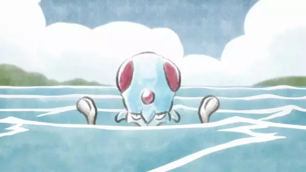「ポケモン公式YouTube、哀愁漂う「ゆらゆらメノクラゲ」を公開―“進化を夢見て 干からびた”」の画像