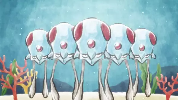 「ポケモン公式YouTube、哀愁漂う「ゆらゆらメノクラゲ」を公開―“進化を夢見て 干からびた”」の画像