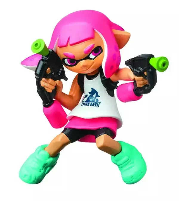 「『スプラトゥーン2』チョコエッグが登場！ ボーイにガール、ヒメやイイダもフィギュアに」の画像