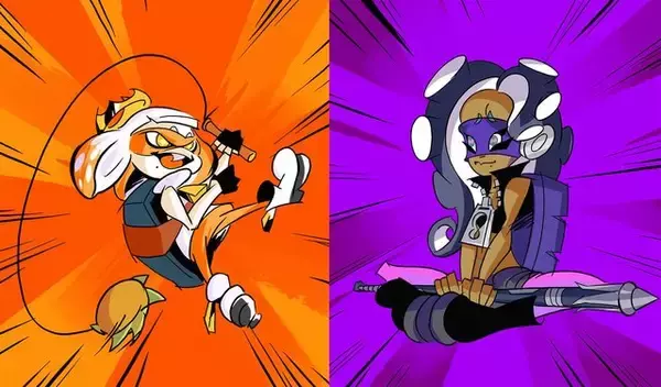 「『スプラトゥーン2』北米フェスでタートルズが再度激突！―ミケランジェロVSドナテロの結果は如何に」の画像