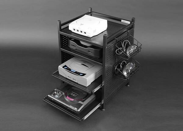 ゲーム機に特化した便利ラックが発売 収納 排熱 配線管理全てこれ1台で解決 18年5月17日 エキサイトニュース
