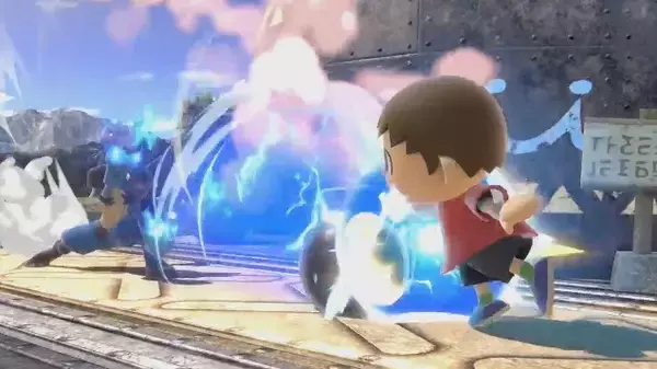 「『スマブラSP』生活に根差したアイテムで戦う「むらびと」！ 男女8人のパターンを気分に合わせて切り替えよう」の画像