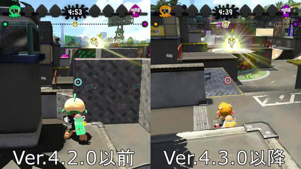 スプラトゥーン2 工事が終わった Bバスパーク は中央の高台が消えた 各ルールの変化具合をチェック 2018年12月6日 エキサイトニュース