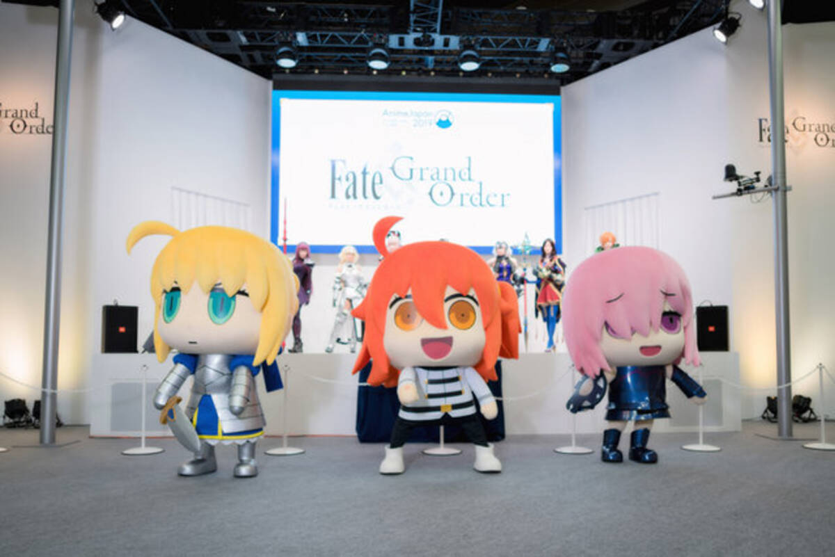 Fgo 公式コスプレイヤーや着ぐるみが Animejapan 19 に集結 記憶の渡り廊下 に胸が熱くなるブースレポート 19年3月24日 エキサイトニュース