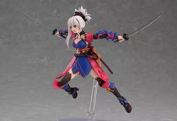 「『FGO』セイバー・宮本武蔵がfigmaになって登場―付属パーツには大好物の「うどん」も！」の画像